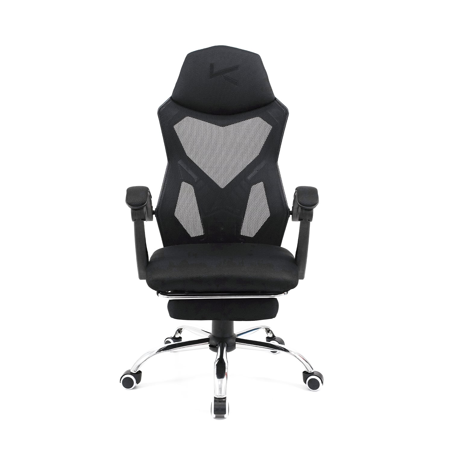 SILLA DE OFICINA NEGRA KUZLER TOVA-101N ERGONÓMICA CON REPOSAPIÉS - 1