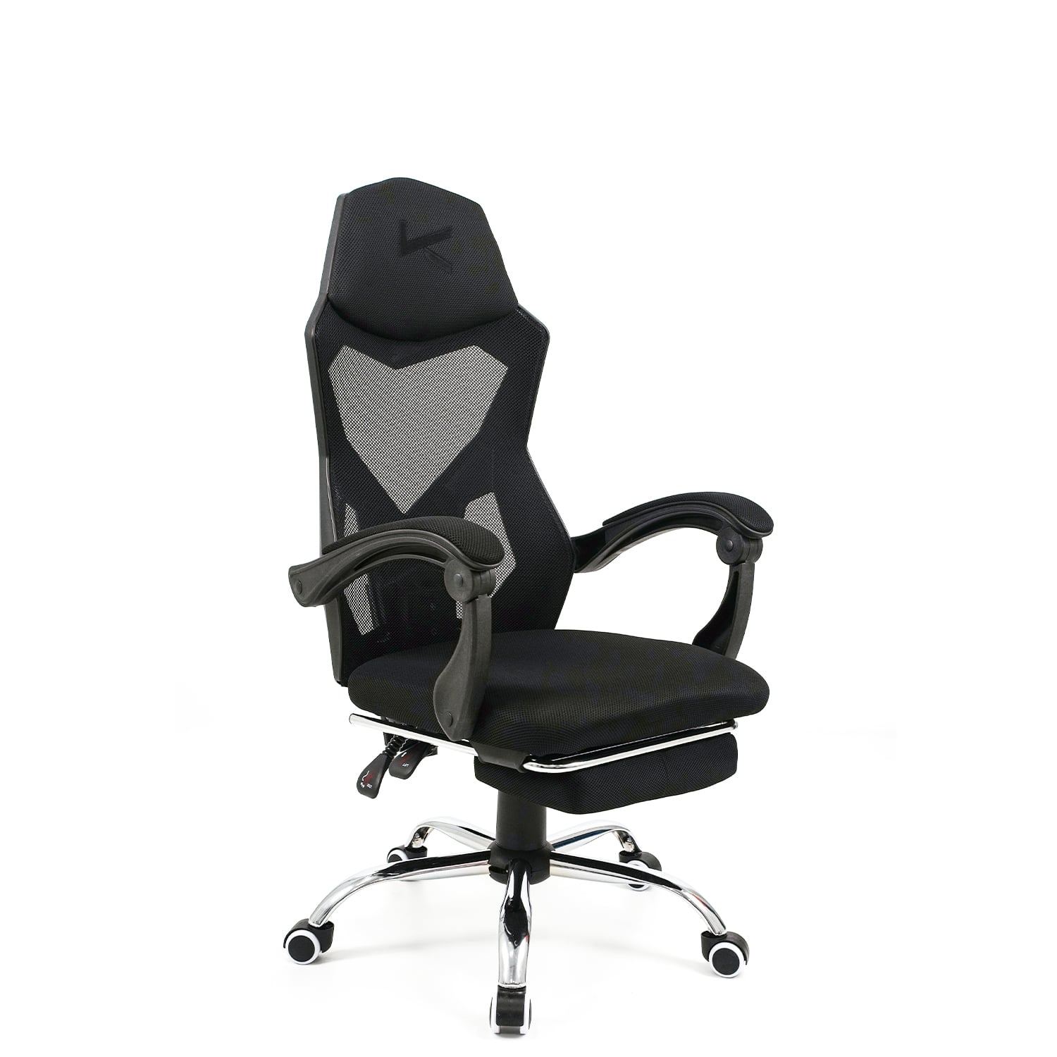 SILLA DE OFICINA NEGRA KUZLER TOVA-101N ERGONÓMICA CON REPOSAPIÉS - 3