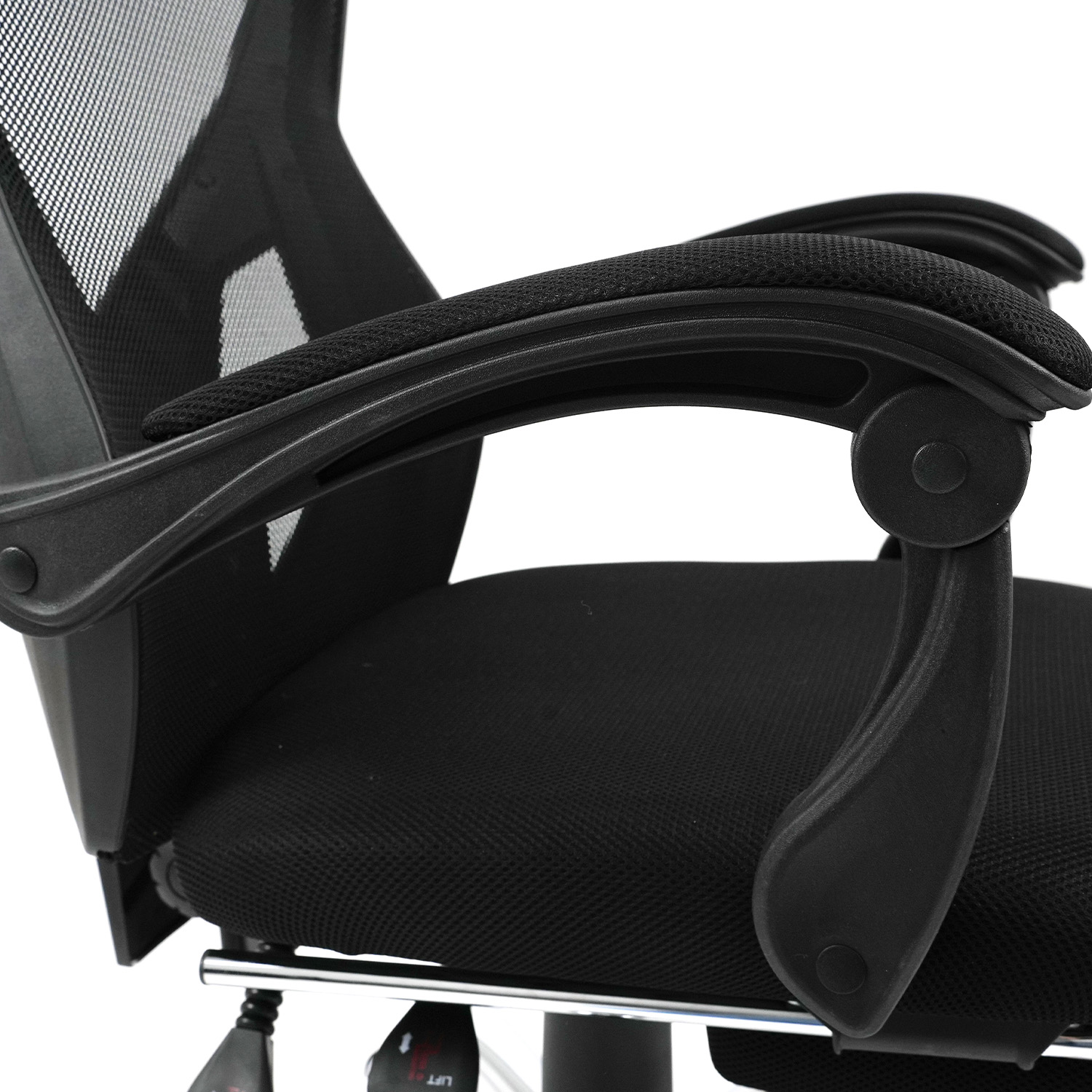 SILLA DE OFICINA NEGRA KUZLER TOVA-101N ERGONÓMICA CON REPOSAPIÉS - 5