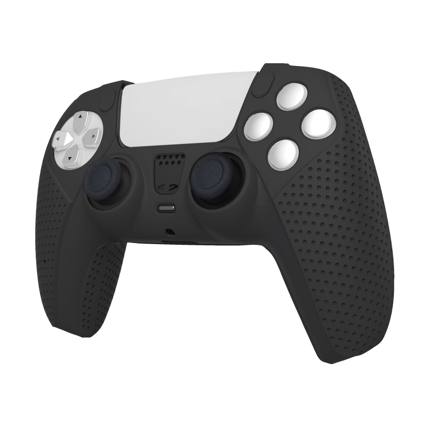 PROTECTOR DE SILICONA NEGRO PARA CONTROL PS5 HALBATAR-103 - 3