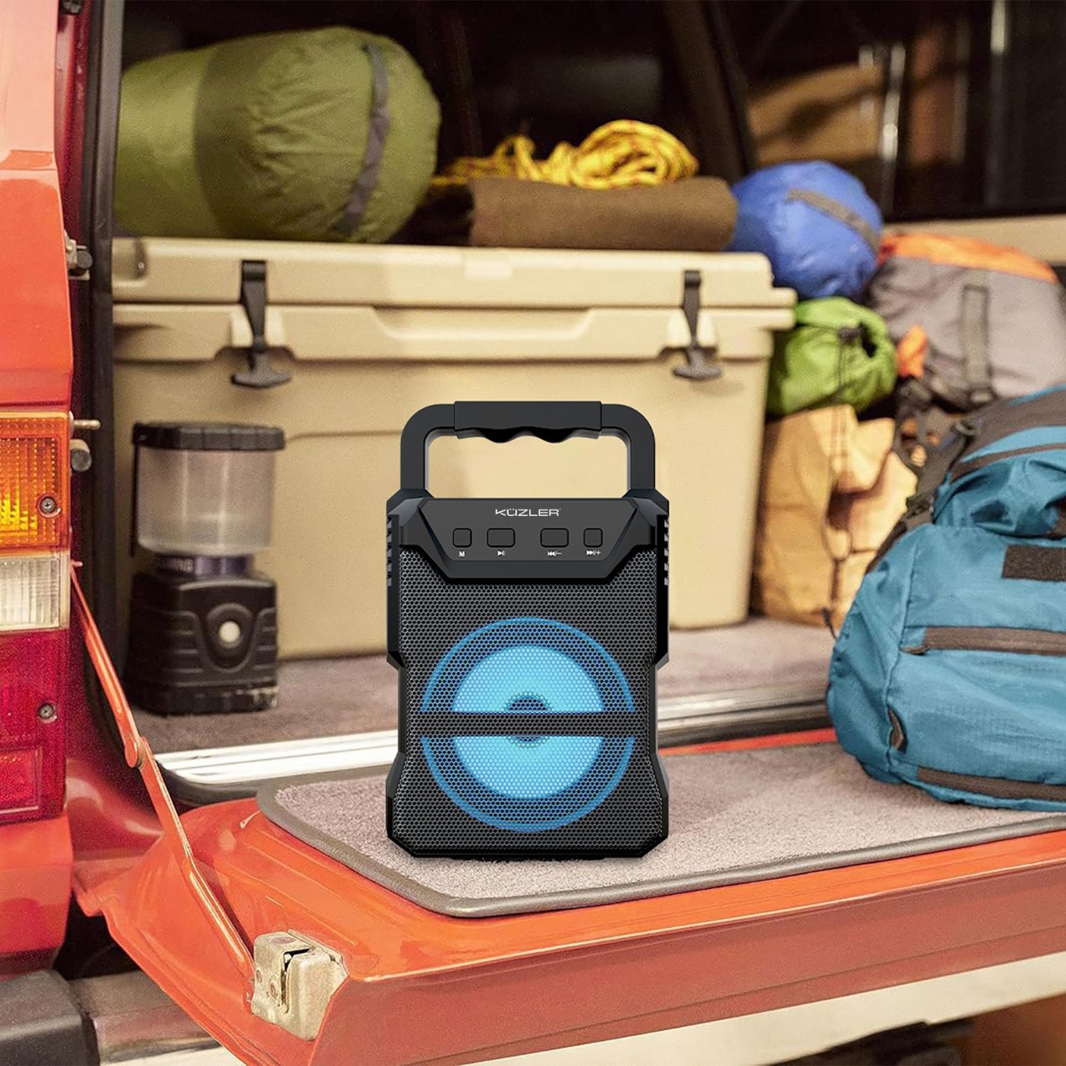 PARLANTE BLUETOOTH 4 HORAS 100W DERK-101 - 5