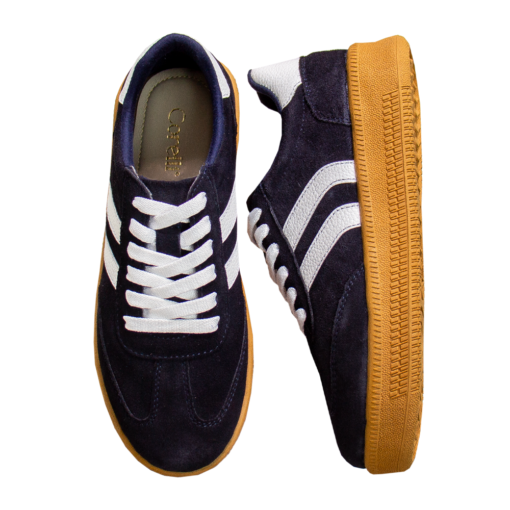 ZAPATILLA PLATAFORMA MUJER CORELLI SIENA GAMUZÓN AZUL - 2