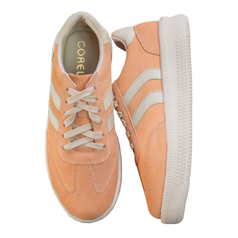 ZAPATILLA PLATAFORMA MUJER CORELLI SIENA GAMUZÓN MELÓN - 2