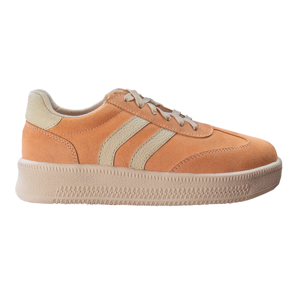 ZAPATILLA PLATAFORMA MUJER CORELLI SIENA GAMUZÓN MELÓN - 5
