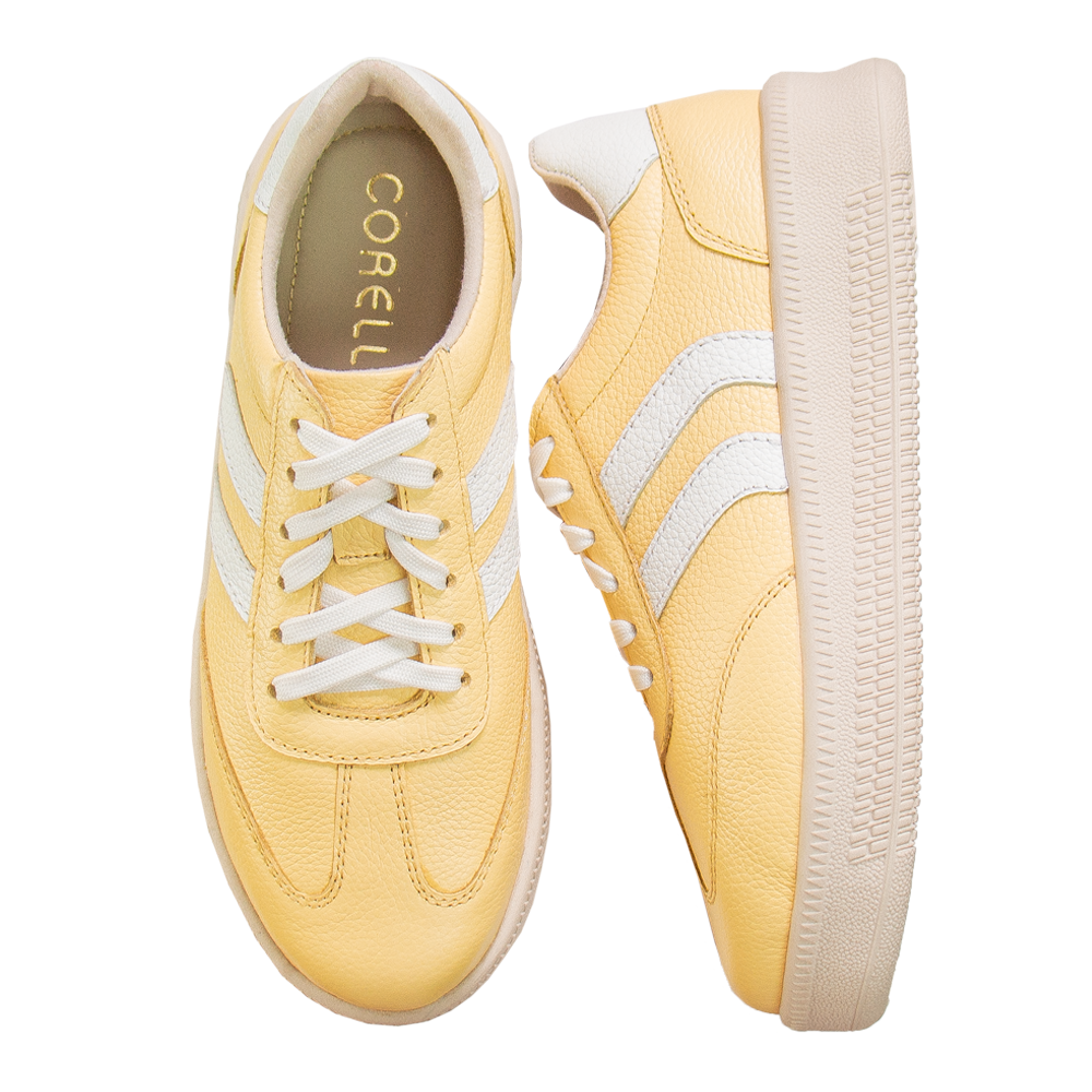 ZAPATILLA PLATAFORMA MUJER CORELLI SIENA CUERO MANTEQUILLA - 2