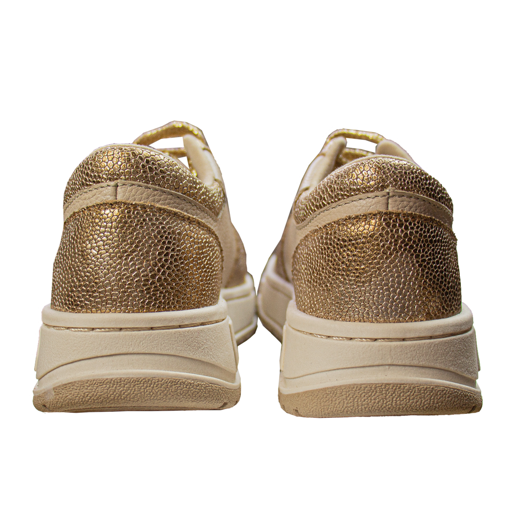 ZAPATILLA PLATAFORMA MUJER CORELLI LEONA CUERO PLATINO - 5