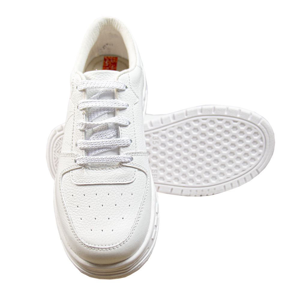 ZAPATILLA PLATAFORMA MUJER CORELLI LEONA CUERO BLANCO - 2