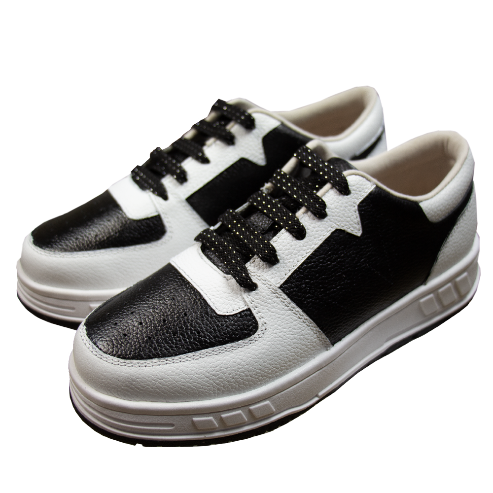 ZAPATILLA PLATAFORMA MUJER CORELLI LEONA CUERO NEGRO - 4