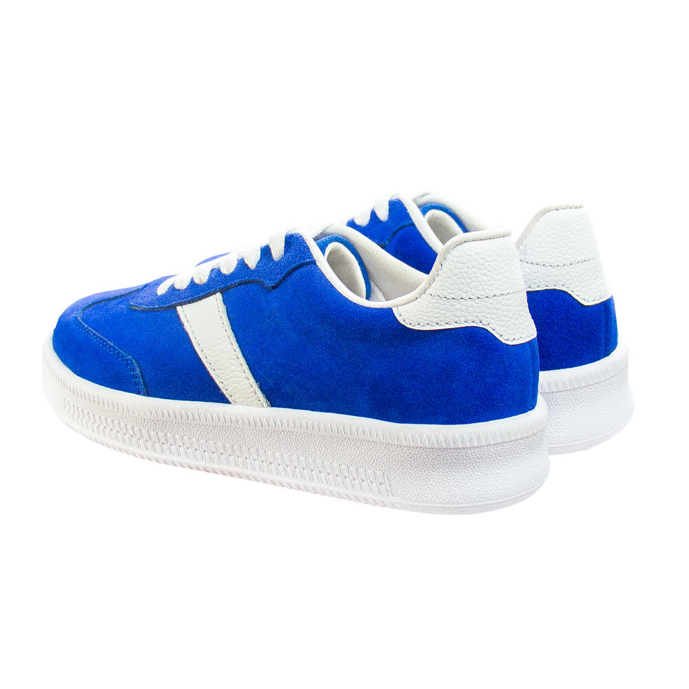 ZAPATILLA PLATAFORMA MUJER CORELLI TERRA GAMUZÓN AZULINO - 5