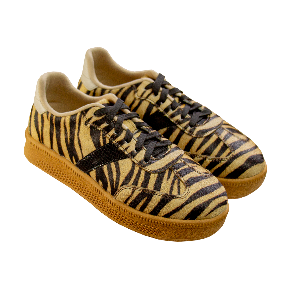 ZAPATILLA PLATAFORMA MUJER CORELLI TIGRESA CUERO PELOS TIGRESA - 6
