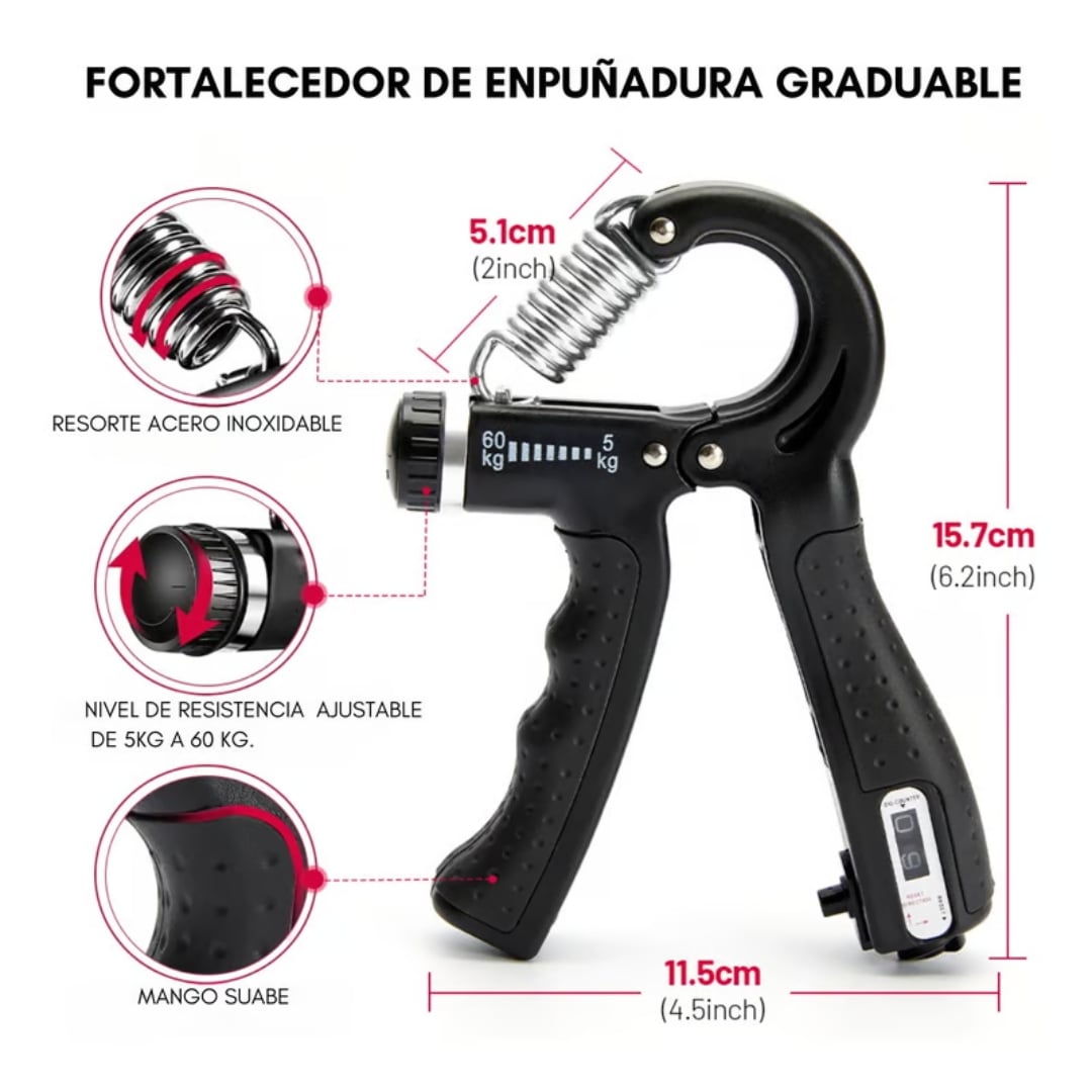 SET HAND GRIP REAL FITNESS PERU - 3