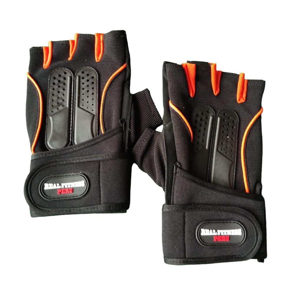 GUANTES REAL FITNESS PERU GYM TALLA M - 2