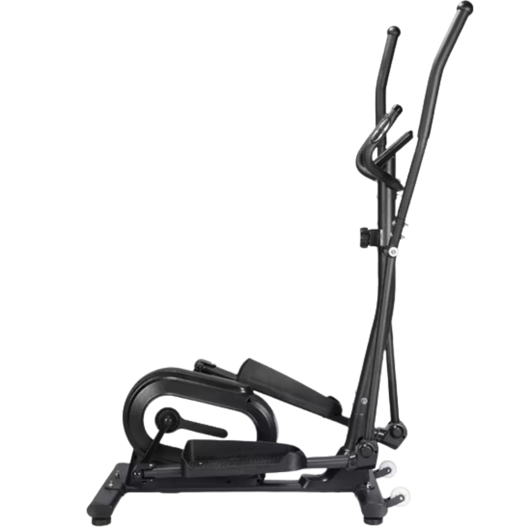 ELÍPTICA DE ENTRENAMIENTO PARA ADULTOS. COLOR NEGRO. EQUIPO DE CARDIO PARA GIMNASIO EN CASA. RESISTENCIA AJUSTABLE - 1