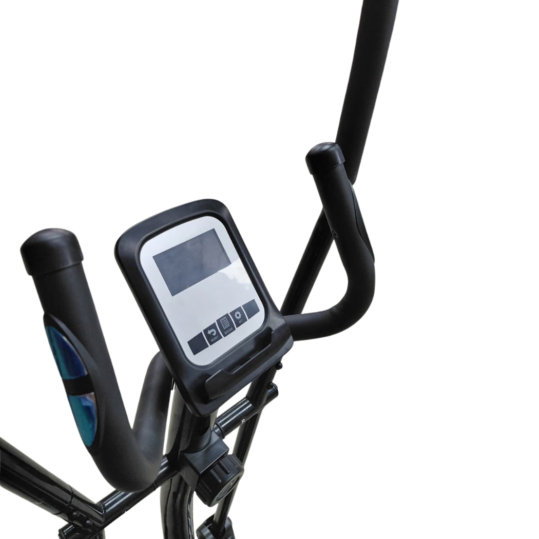 ELÍPTICA DE ENTRENAMIENTO PARA ADULTOS. COLOR NEGRO. EQUIPO DE CARDIO PARA GIMNASIO EN CASA. RESISTENCIA AJUSTABLE - 2