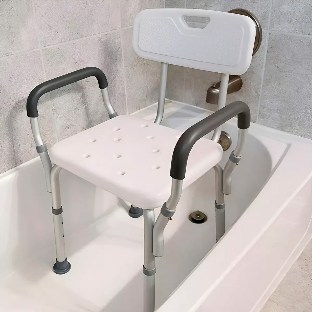 SILLA DE DUCHA CON BRAZOS SIN CORTE - 2