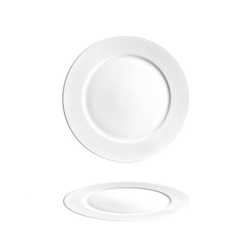 PLATO ESTÁNDAR TENDIDO 27 CM BLANCO - 2