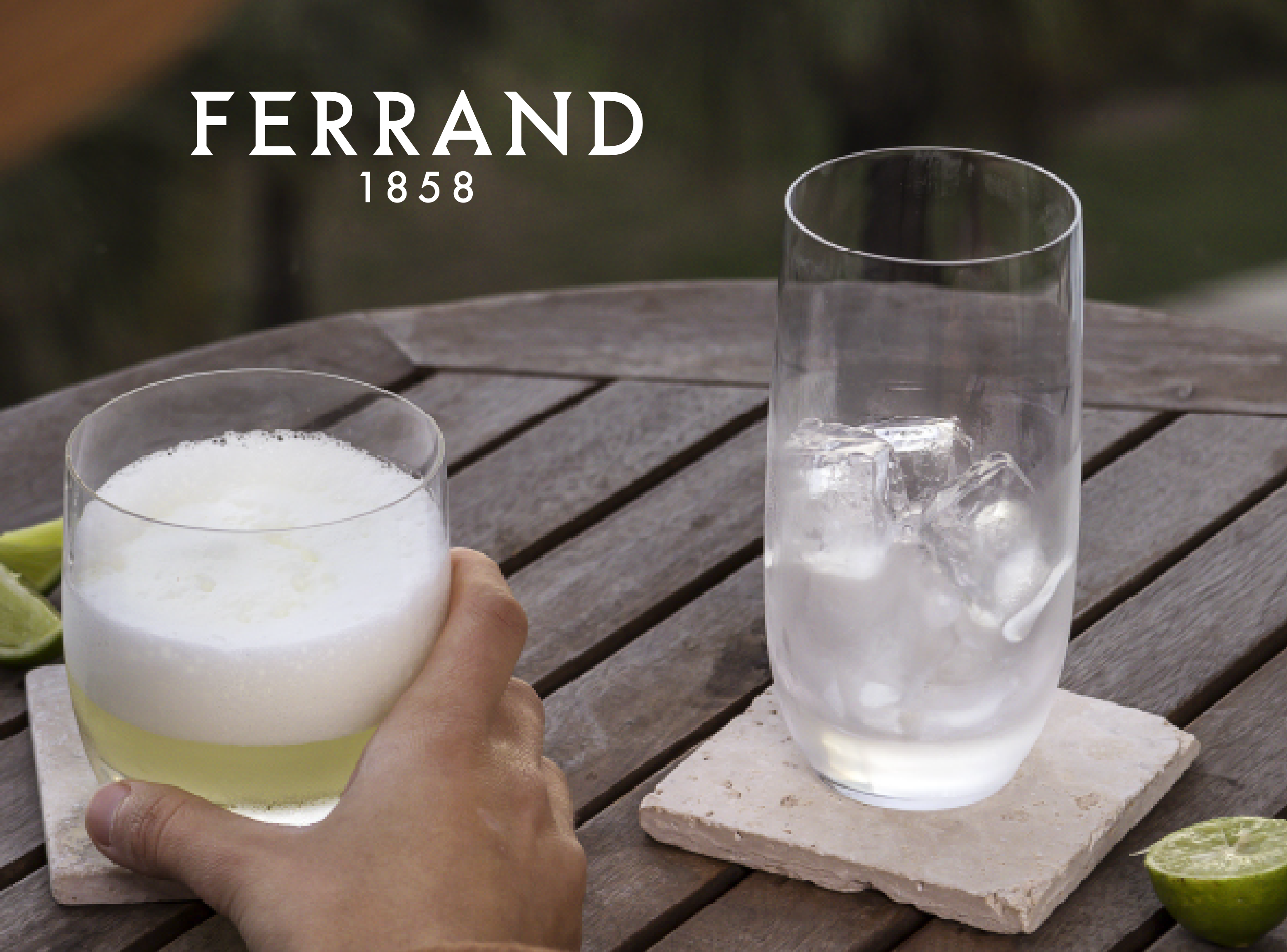 VASOS LONG DRINK CLASSIC FERRAND CRISTAL X 6 PZAS - 2