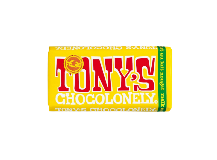 BARRA CHOCOLATE FERRAND 180 GR CON TURRÓN DE ALMENDRAS Y MIEL - TONY'S CHOCOLONELY - 1