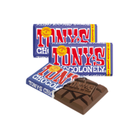 3 BARRAS DE CHOCOLATE DARK PRETZEL - 180GR TONY'S CHOCOLONELY - 2