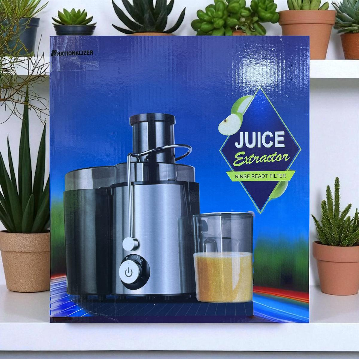 EXTRACTOR DE JUGO NN-ET613 DE 400 WATTS - NATIONALIZER - 3