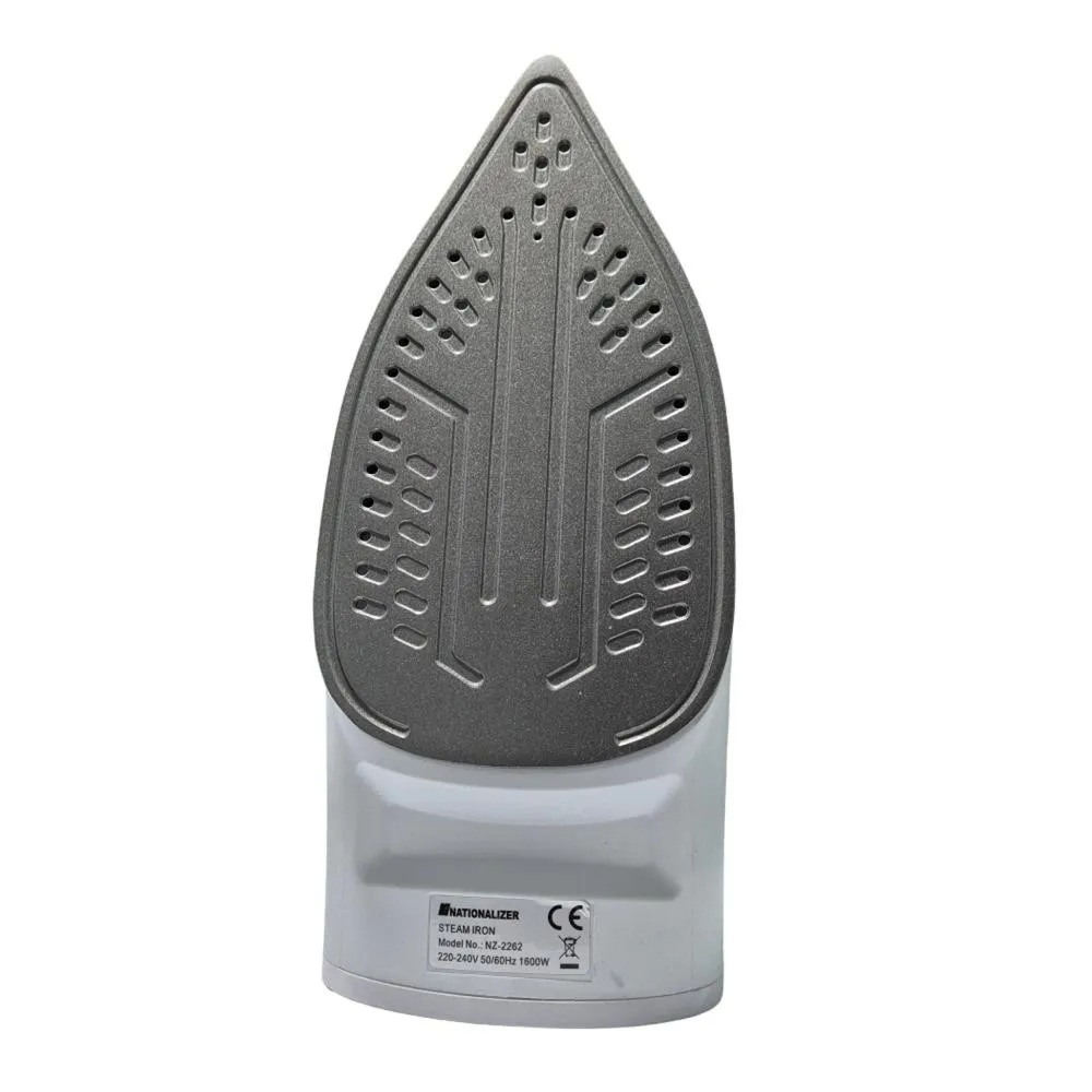 PLANCHA A VAPOR NATIONALIZER NZ-2264 MORADO, CELESTE Y GRIS - 2