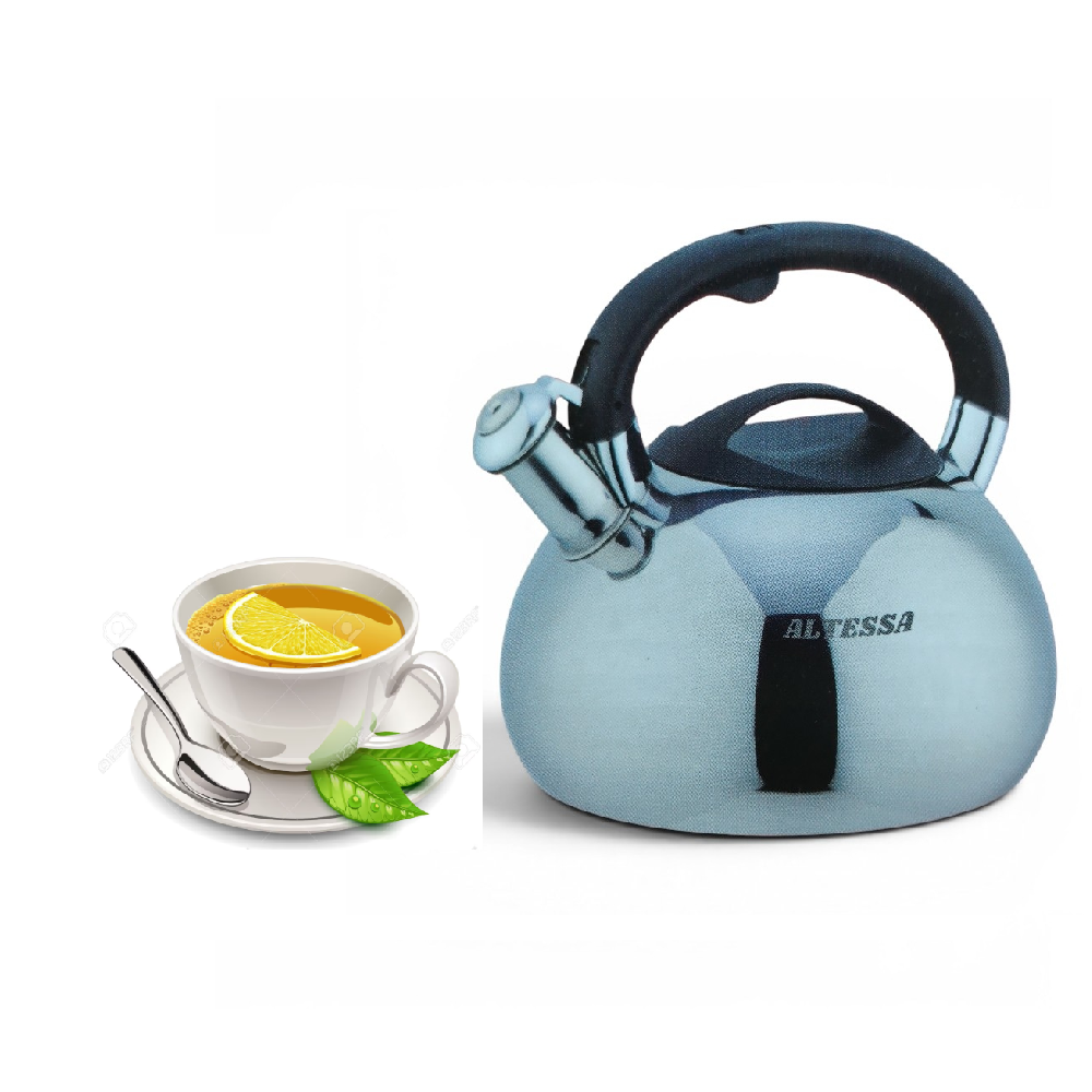 TETERA ALTESSA DE 3L DE ACERO INOXIDABLE AT-3000 - 1