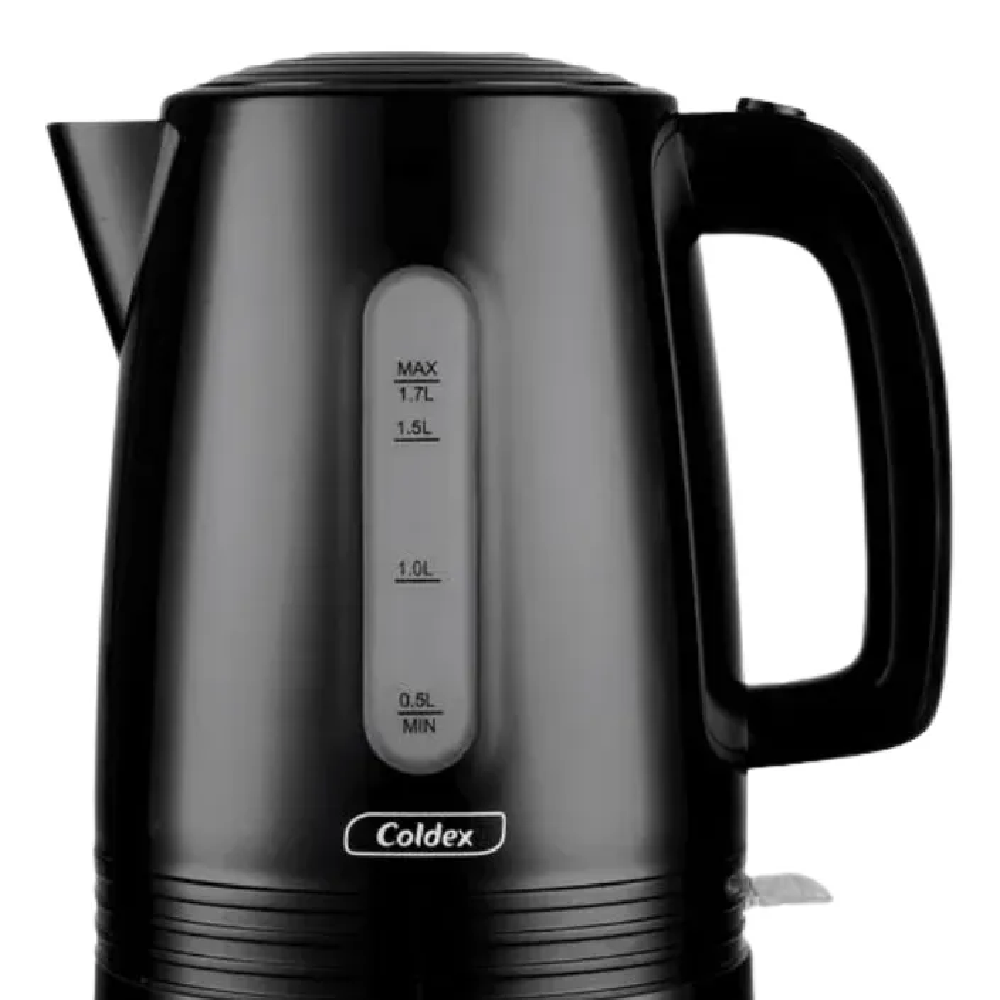 HERVIDOR ELÉCTRICO DE 1.7 LITROS COLDEX 2200W NEGRO CX-HV1.7P - 1