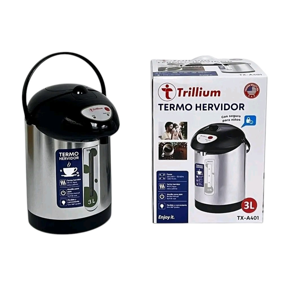 TERMO HERVIDOR TRILLIUM DE 3L TX-A401 - 2