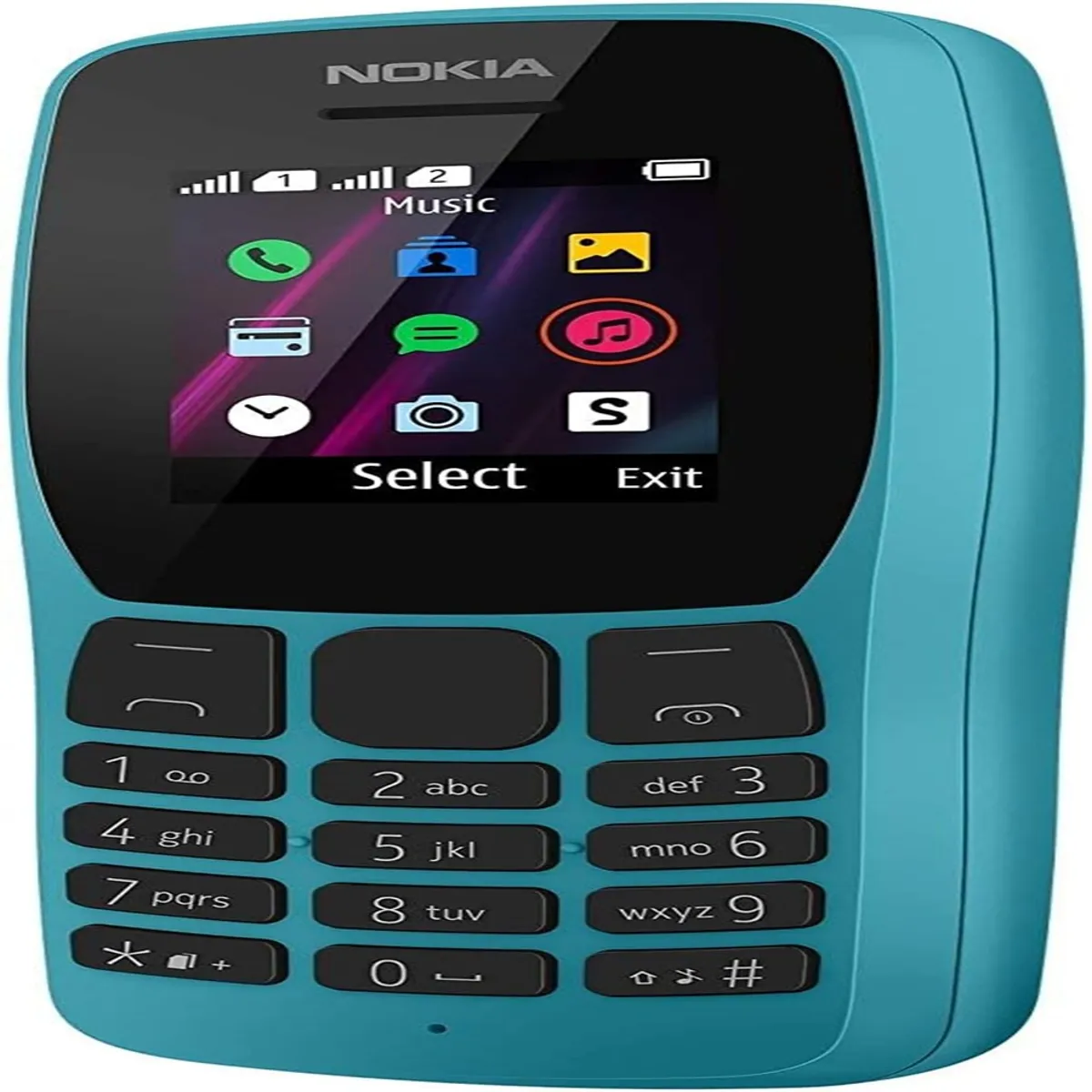 TELÈFONO MOVIL NOKIA 110 COLOR CELESTE - 2
