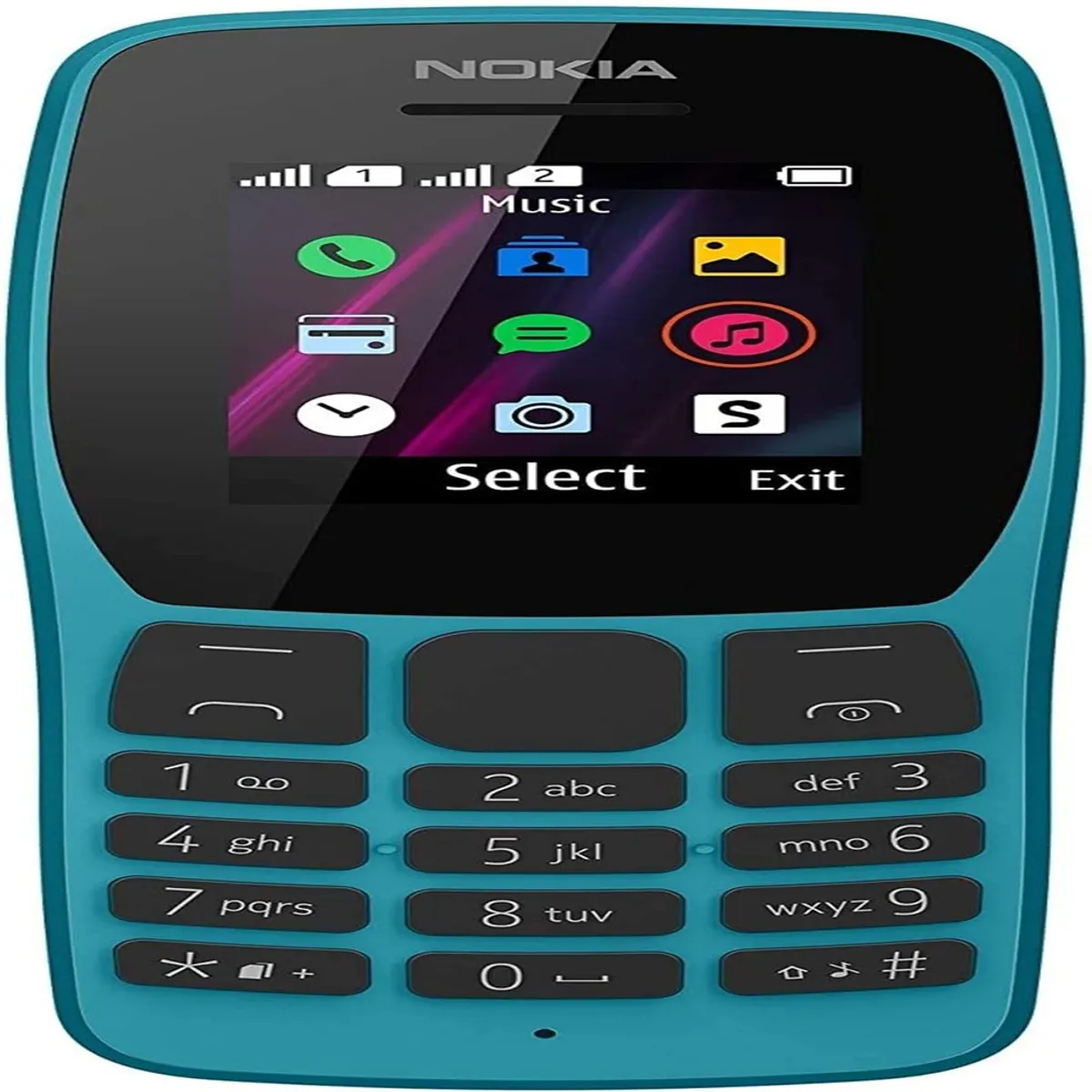 TELÈFONO MOVIL NOKIA 110 COLOR CELESTE - 4