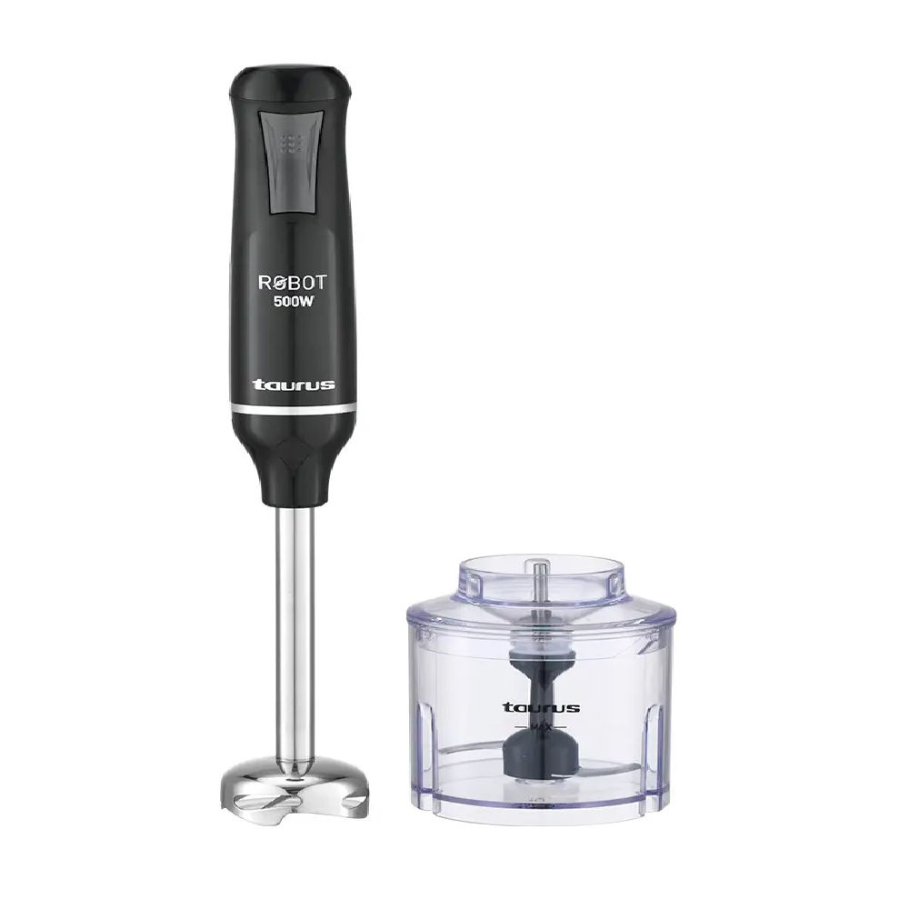 BATIDORA DE INMERSIÓN TAURUS ROBOT 500 PLUS INOX II COLOR NEGRO - 3