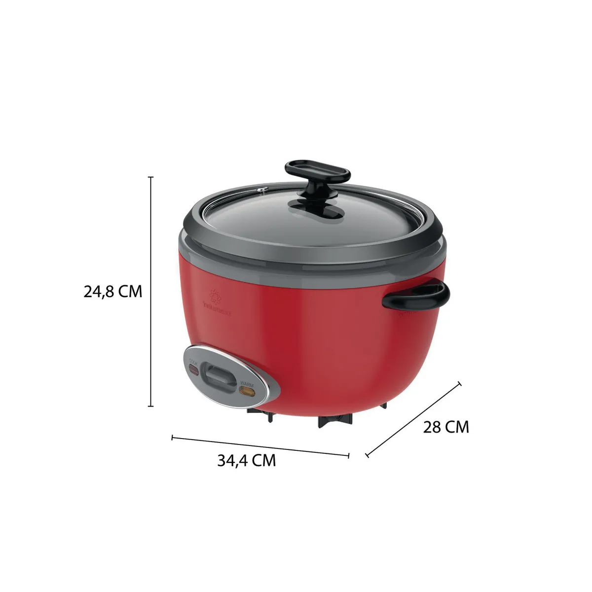 OLLA ARROCERA ROJA 1.8 LT OAI18R - 5