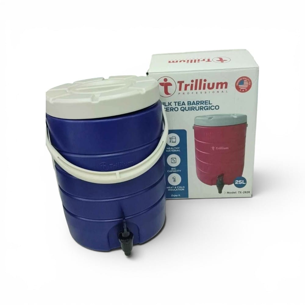 BARRIL DE ACERO QUIRÚRGICO PARA TÉ CON LECHE 25 LITROS TX-2828 - 2