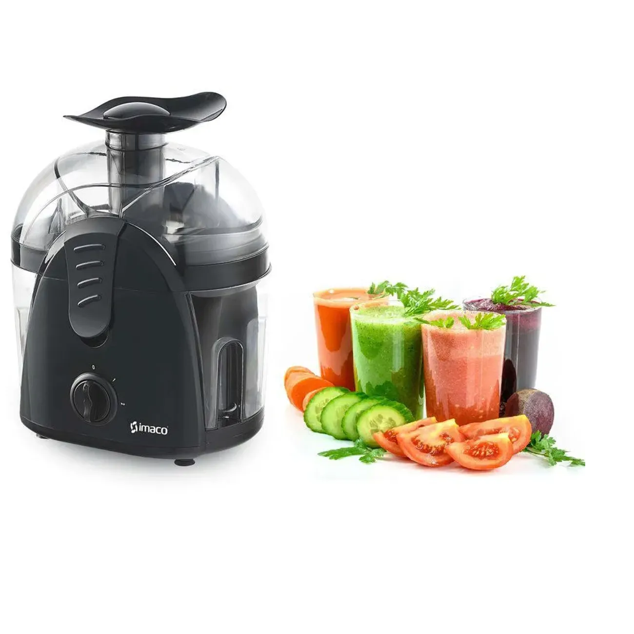 EXTRACTOR DE JUGO IMACO CP4830 NEGRO - 1