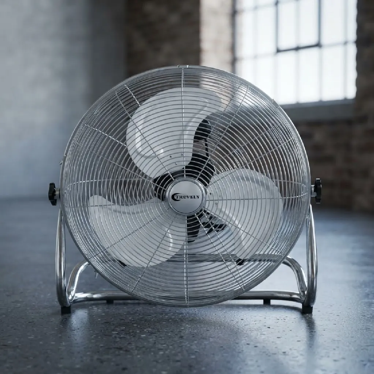 VENTILADOR INDUSTRIAL DE PISO TREVELY VT-208 20 135W 3 V - 4