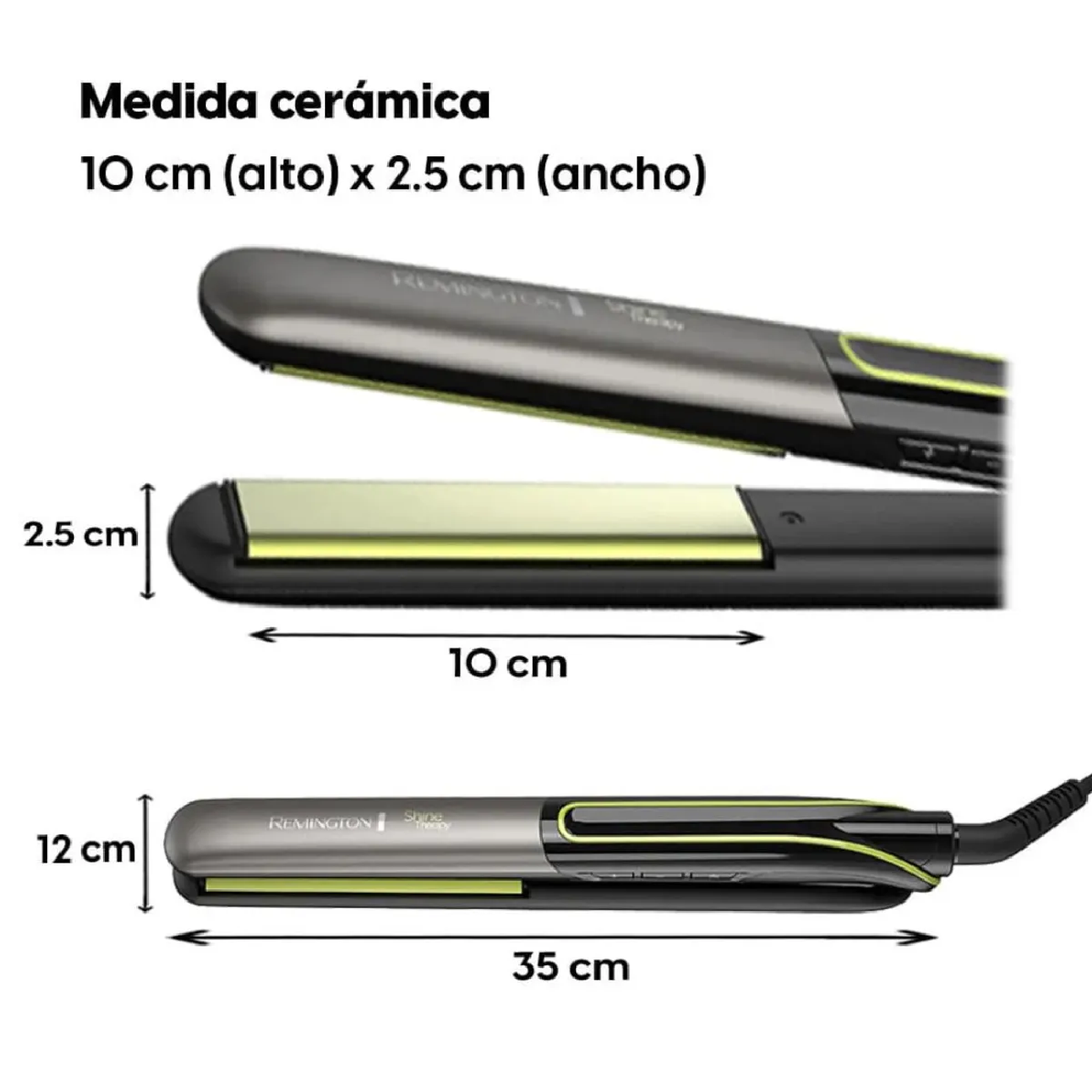 ALISADORA DE CABELLO REMINGTON SHINE THERAPY S12A - 2