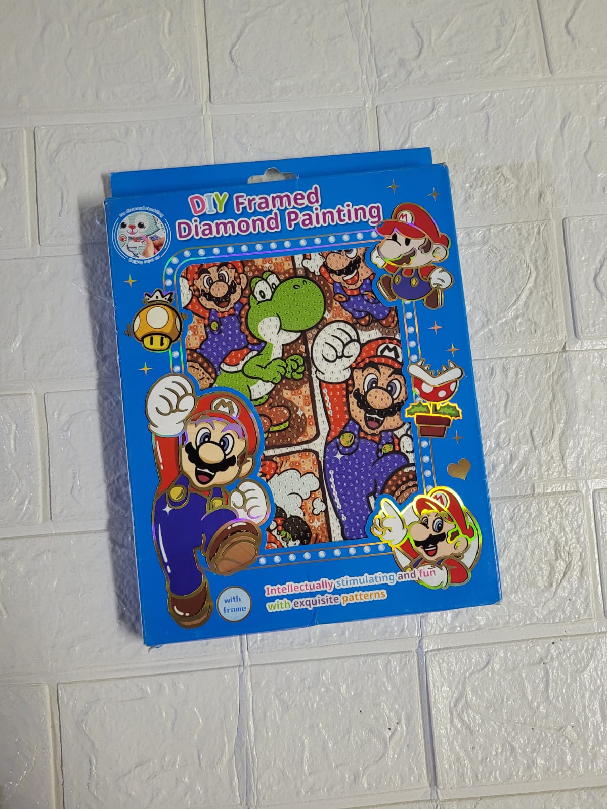 DIAMOND MARIO BROSS DE 17X20CM - 2