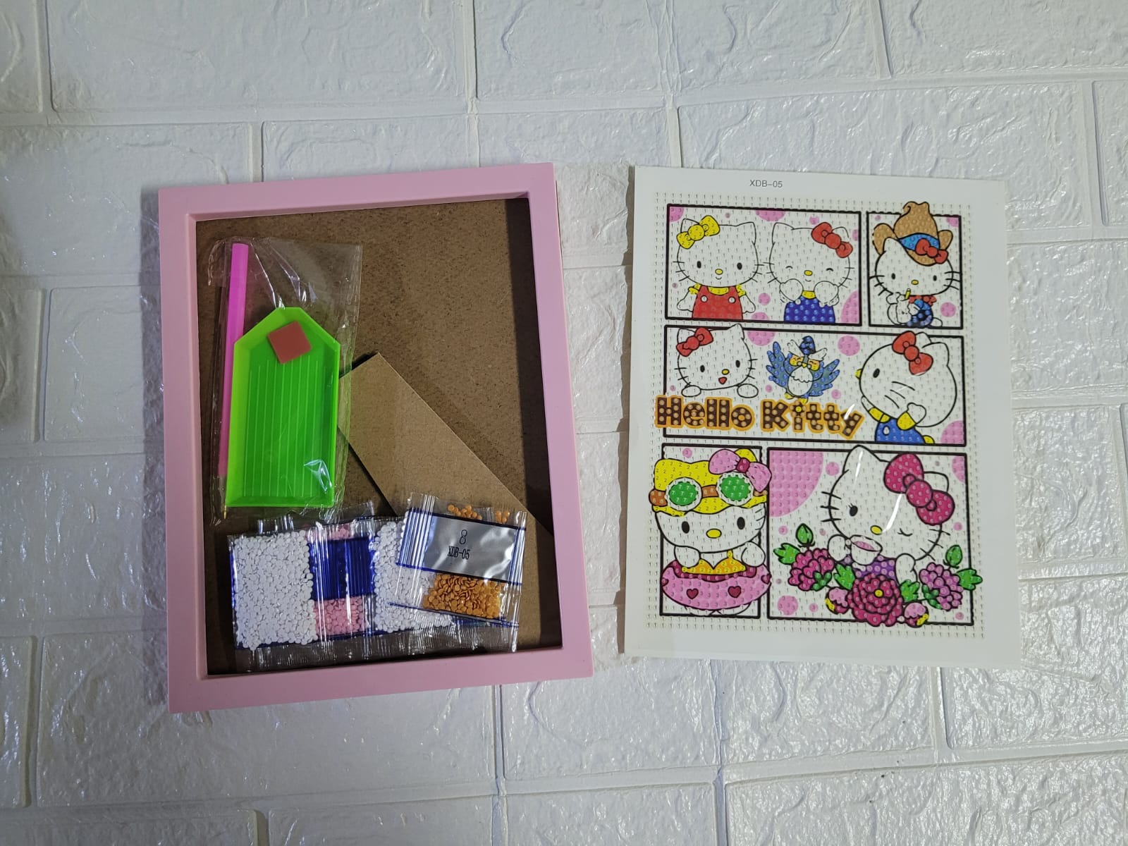 DIAMOND KITTY 1 DE 17X20CM - 1