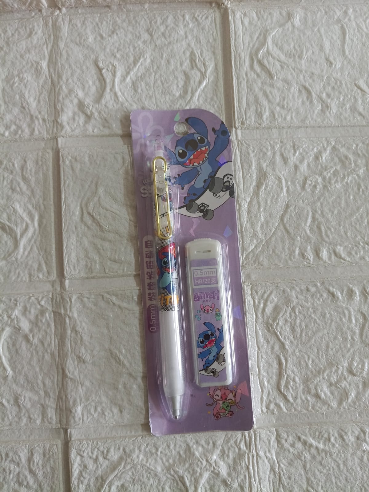 PORTAMINAS DE STITCH - MORADO - 1
