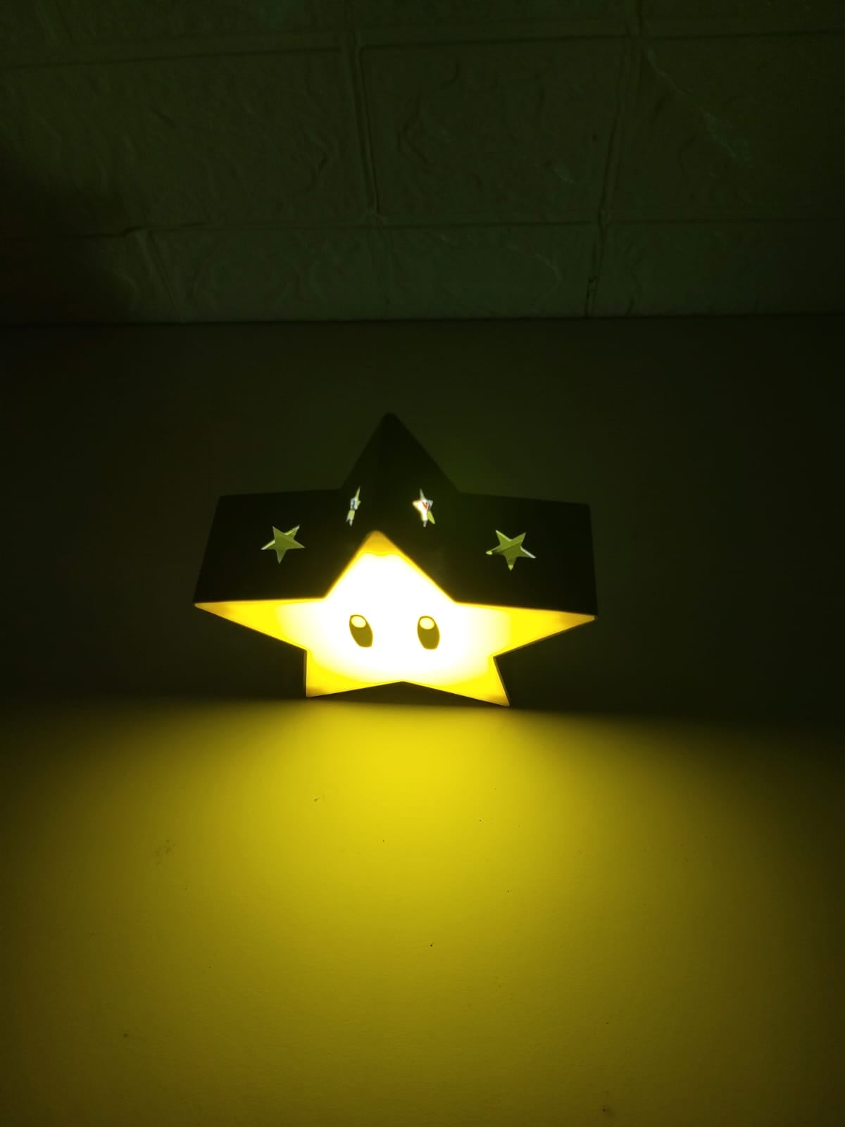 LAMPARA ESTRELLA DE MARIO RECARGABLE - 3