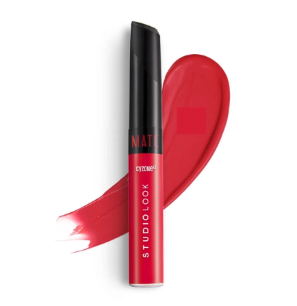 LABIAL LÍQUIDO MATE ULTIMATE RED STUDIO LOOK 6 ML CYZONE - 1
