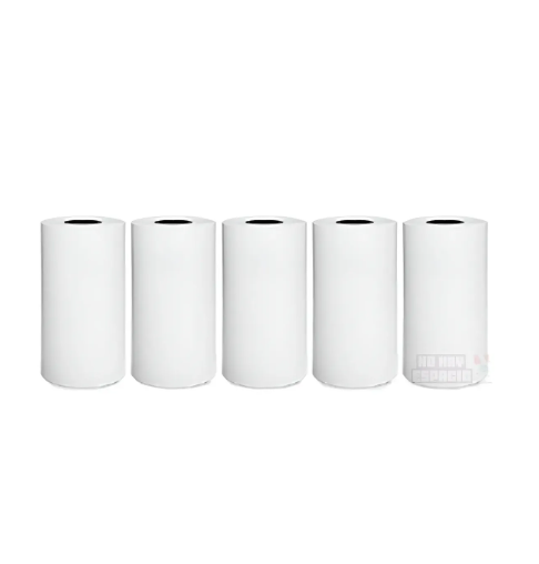 5 ROLLOS DE PAPEL TÉRMICOPARA MINI IMPRESORA INALAMBRICA - 2