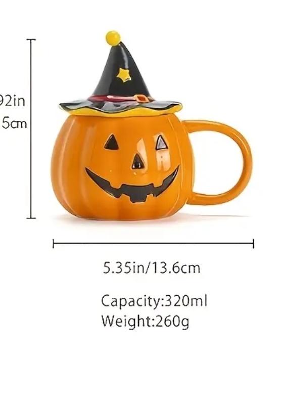 TAZA CALABAZA CON SOMBRERO - 4