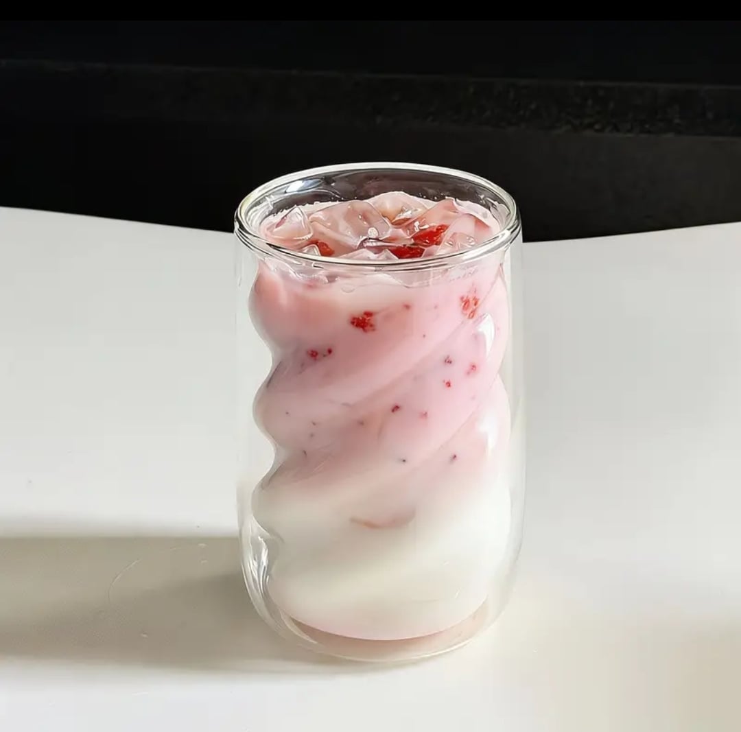VASO DE VIDRIO ESPIRAL - 1