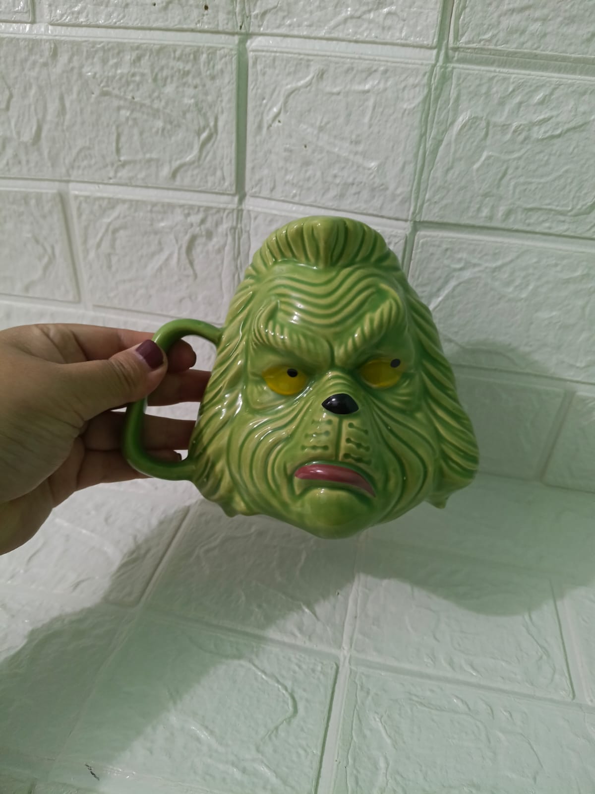 TAZA GRINCH 3D - VERDE - 1