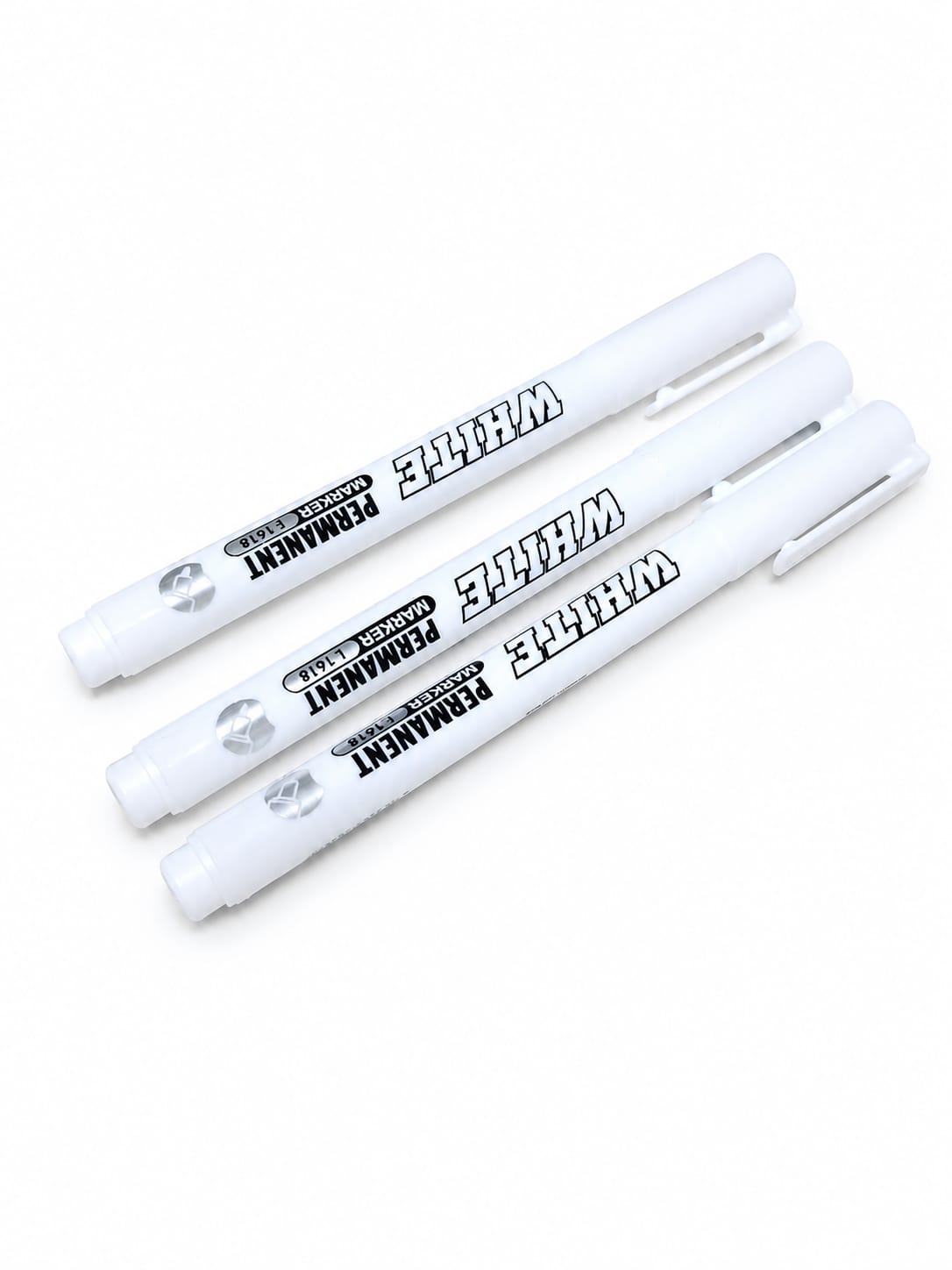 MARCADORES PERMANENTES DE TINTA BLANCA X 3 UND - 1