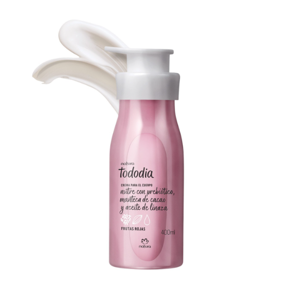 TODADIA CREMA CORPORAL FRUTAS ROJAS 400ML - 1