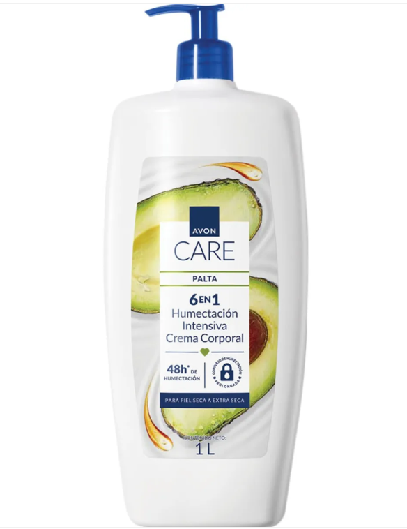 AVON CARE LOCIÓN HIDRATANTE PARA EL CUERPO ACEITE DE PALTA 1000ML - 1