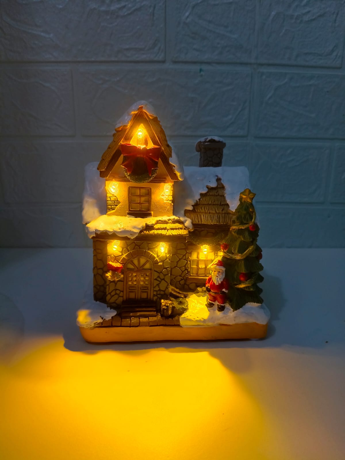 VILLA CASITA NAVIDEÑA CON LUCES - 2