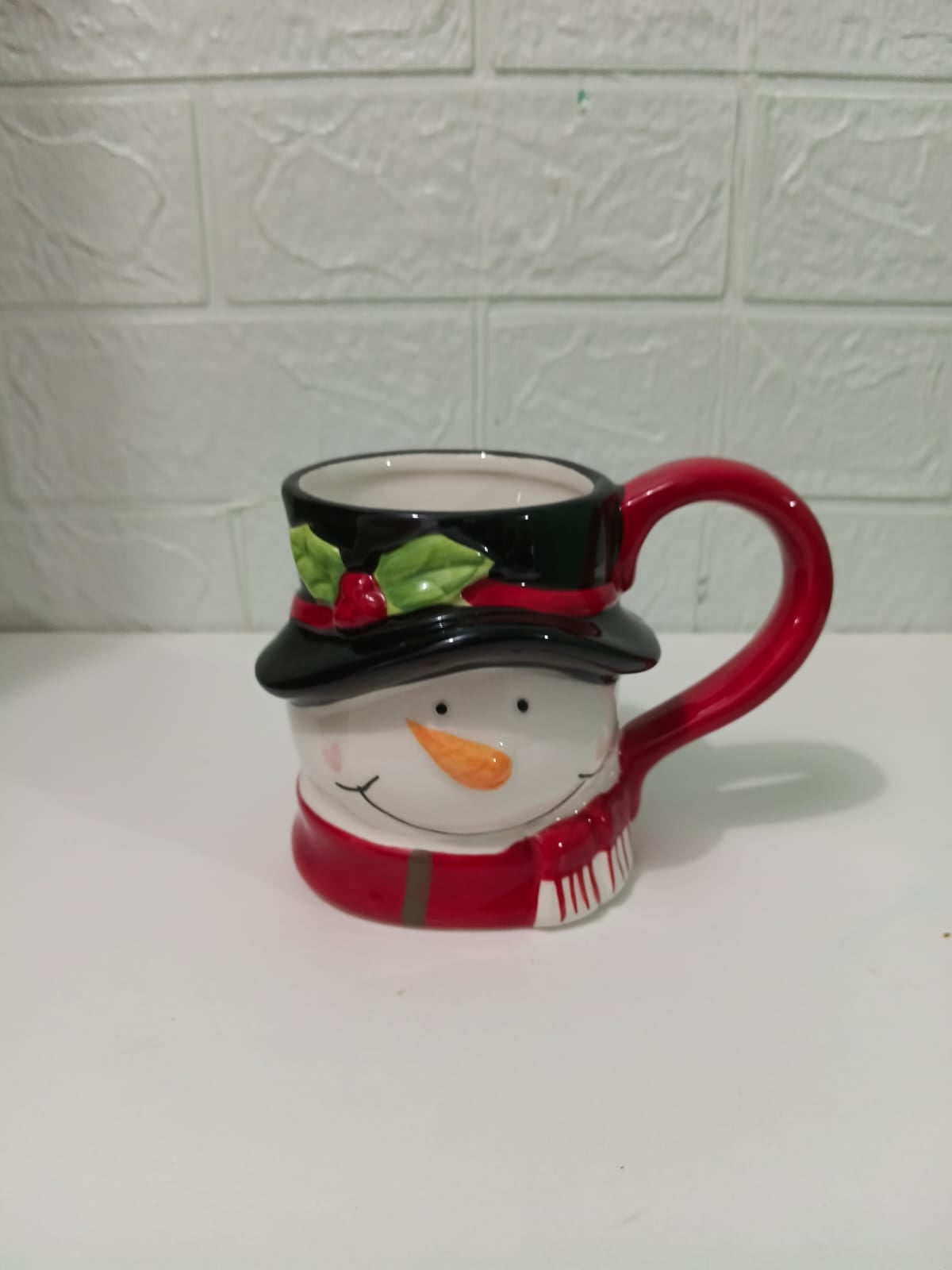 TAZA NAVIDEÑA HOMBRE DE LAS NIEVES - 1